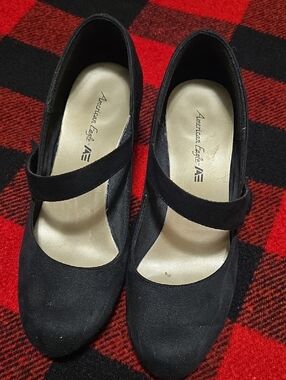 American Eagle Outfitters Black Mary Jane Heels